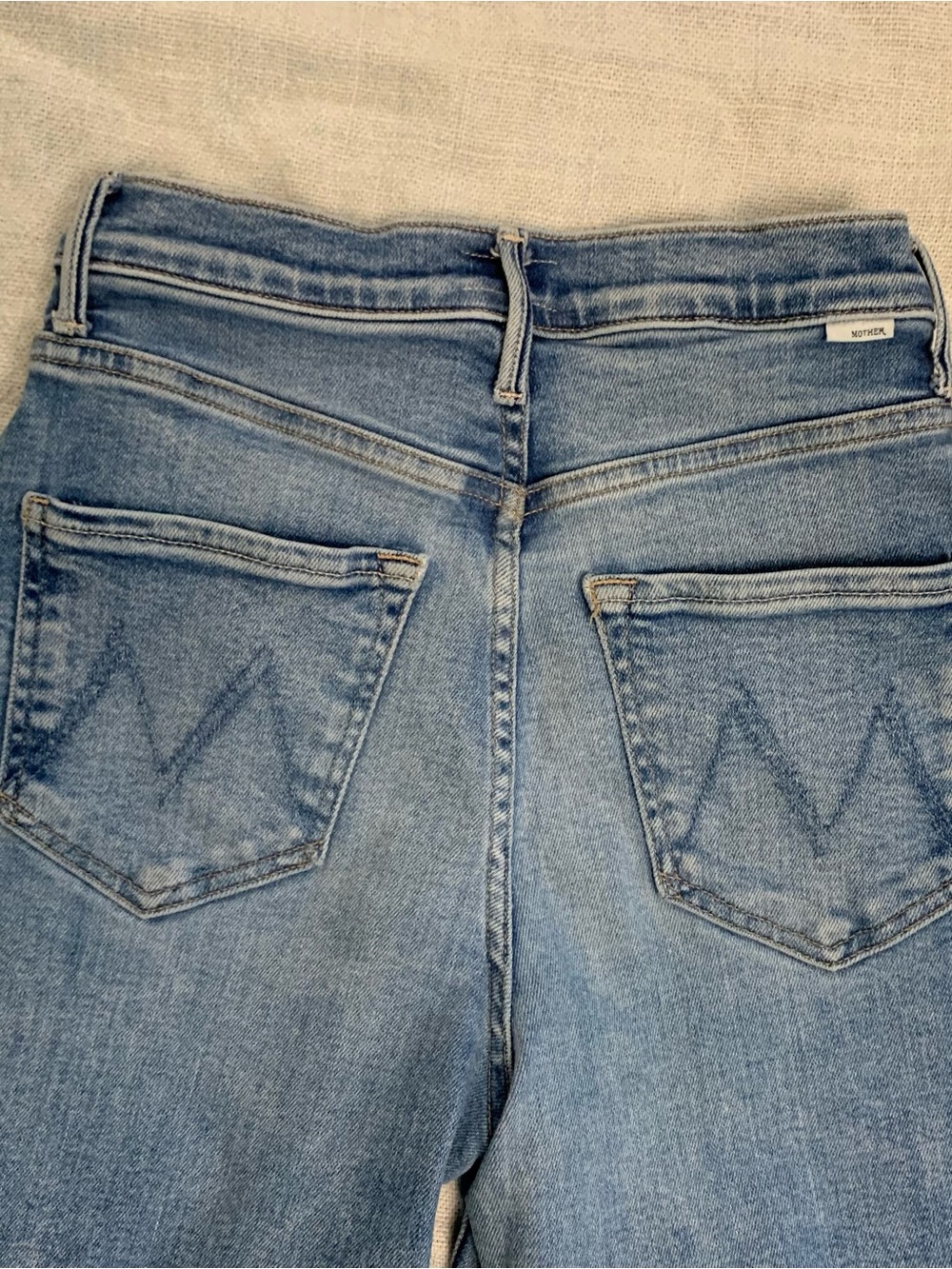 MOTHER The Maven Ankle Fray Bitchin’ size 25 - Picture 6 of 10